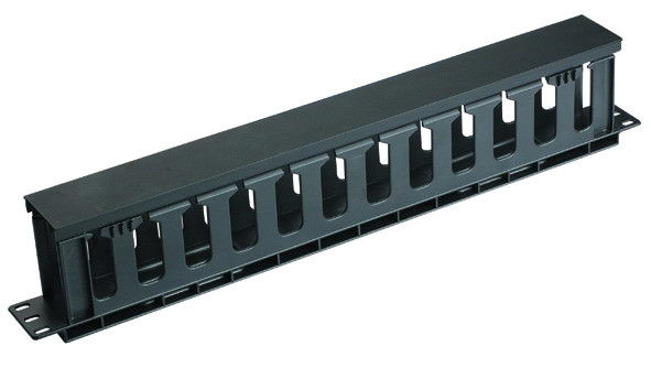 19 Inch 1u Network Cable Management Rack Mount Thickening AMP Type Với vỏ kim loại YH4037