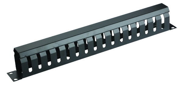 Quản lý cáp cao hiệu suất 1U Rack Mount, Quản lý cáp Amp với nắp YH4040