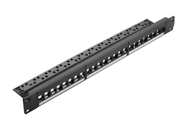 Professional Patch Panel Patch Cord Cold Rolled Steel Plate / vật liệu hợp kim YH4016