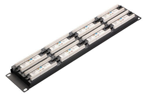 Professional Patch Panel Patch Cord Cold Rolled Steel Plate / vật liệu hợp kim YH4016