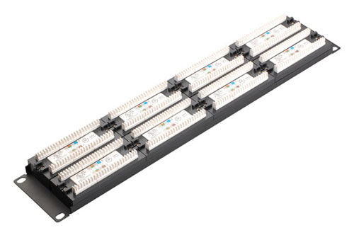 Professional Patch Panel Patch Cord Cold Rolled Steel Plate / vật liệu hợp kim YH4016