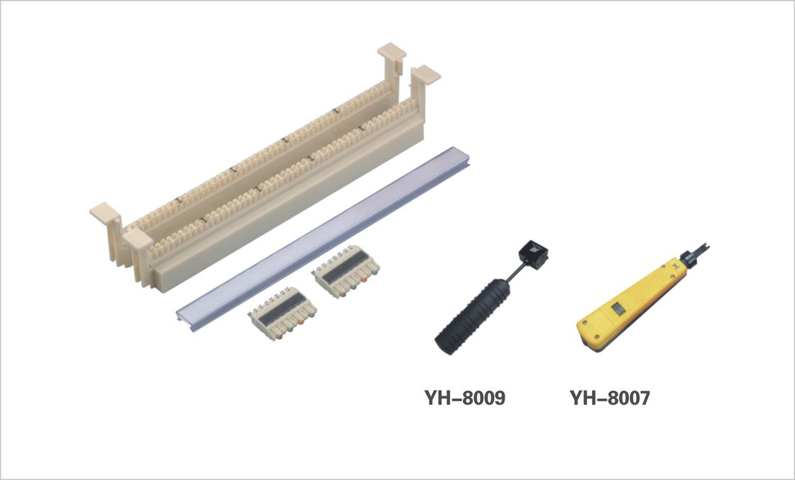 110 hệ thống dây điện khối với 4 cặp và 5 cặp IDC module cho 110 Patch panel YH5030