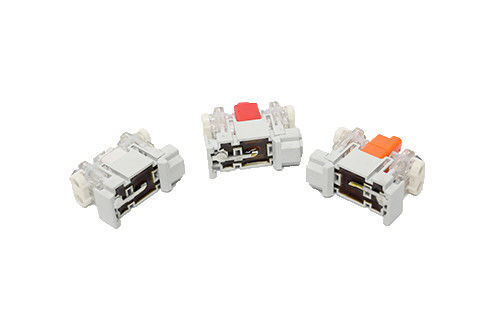 Telecom Drop Wire Subscriber Connector Đơn giản chỉ cần kẹp trên đường sắt hướng dẫn bên trong hộp phân phối