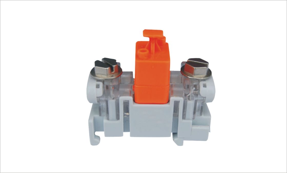 Telecom Drop Wire Subscriber Connector Đơn giản chỉ cần kẹp trên đường sắt hướng dẫn bên trong hộp phân phối