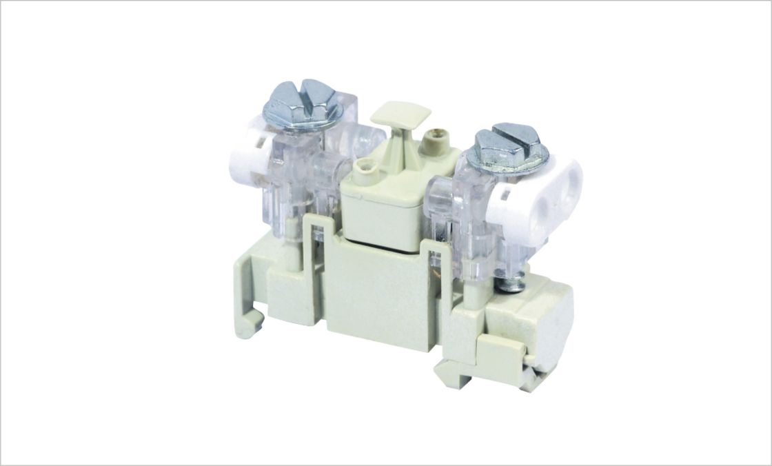 Telecom Drop Wire Subscriber Connector Đơn giản chỉ cần kẹp trên đường sắt hướng dẫn bên trong hộp phân phối