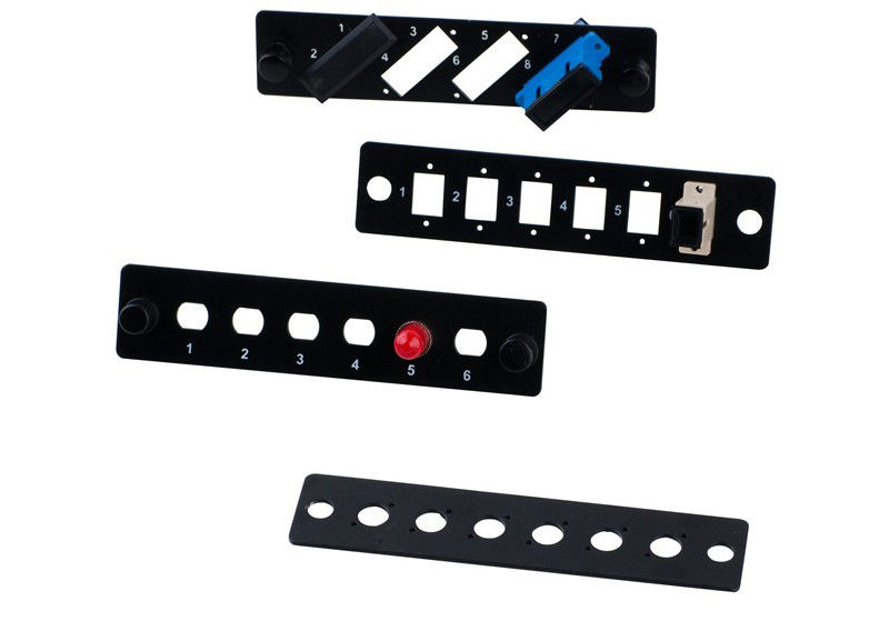 Trái đất Chế độ Fiber Optic Patch Panel Rack Mount ODF Với Theft - Khóa bằng chứng YH1009